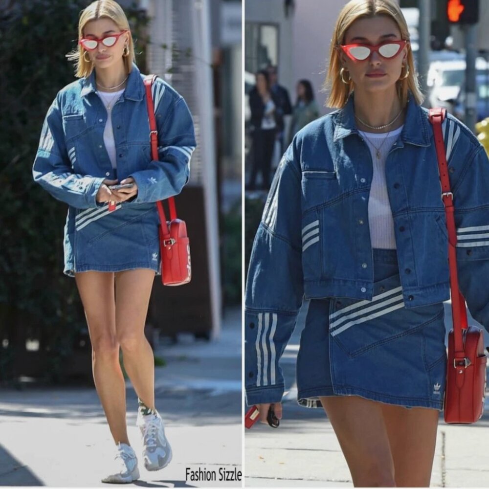 Danielle Cathaeri X Adidas Denim Set